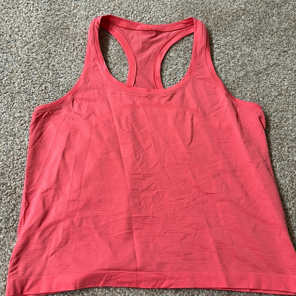 Lululemon- Size 10 Swiftly Tech Pink Tank Top